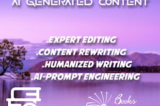 edit, rewrite and humanize your ai generated content