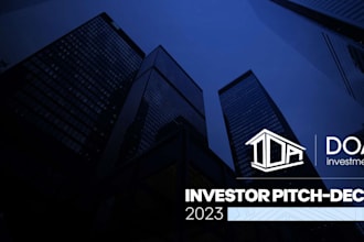 create startup pitch deck