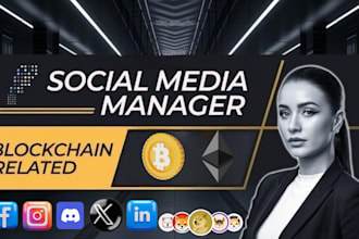 be your web3 token ai nft crypto social media manager and crypto content creator