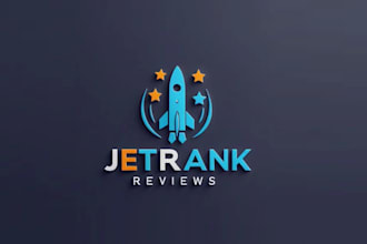 do creative modern minimalist unique business rocket logo design