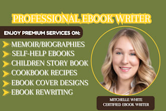 ghostwrite memoir biography ebook writer format edit memoir ebook ghostwriting