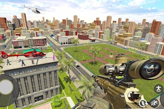 develop full unity, unreal engine game for android online multiplayer game asset