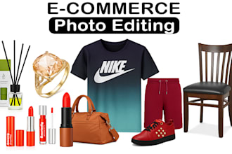 enhance ecommerce product photo editing and retouching