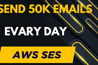 get you AWS ses account approved for 50k email sending