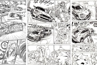 custom manga and webtoon comics designed to match your imagination