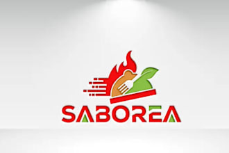 create wonderful and excellent food delivery logo design