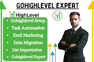 gohighlevel task automation, email marketing, data migration, list importation