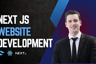 develop a fast SEO friendly nextjs website with tailwind CSS