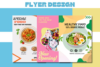 create flyer design business flyer promotional flyer design