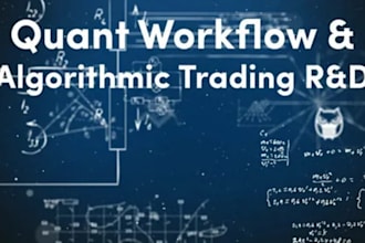 develop quant trading and machine learning strategies