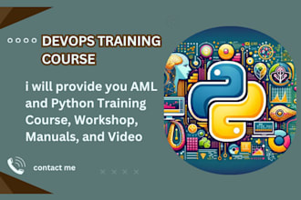 create yaml and python training course workshop manual and video
