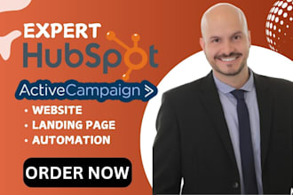 be your hubspot expert activecampaign automation hubspot custom website crm