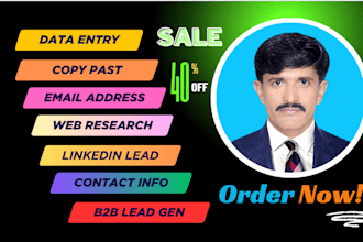 find email address, data entry, data collection, data mining, web research,