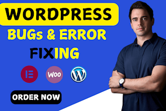 fix wordpress errors, bugs, CSS issues, elementor pro and divi expert help