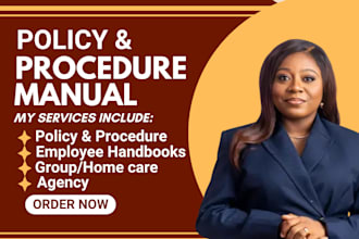 start up, write group home, home care policy and procedures manual for license