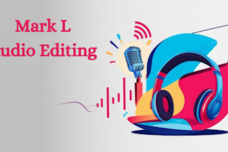 clean, edit, and polish your audio to perfection