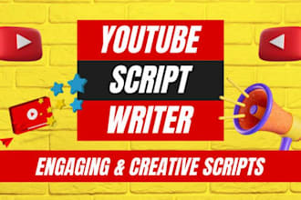 do video script writing for youtube channel