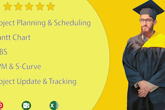 prepare construction project schedule in primavera p6 or ms project
