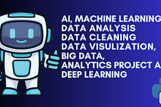 do big data analytic project ai machine learning and deep learning model