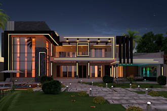 create a professional  3d architectural animation professional renders