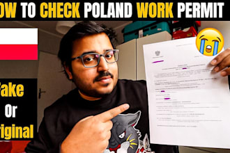 do approved job offer letter work permits interview in poland canada and usa