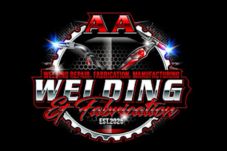 create wonderful and excellent welding and fabrication logo design