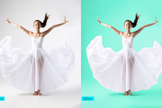 do professional background removal and masking