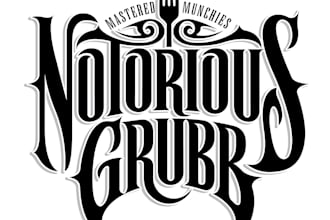 make business typography dj band music, text  company logo or any graphic