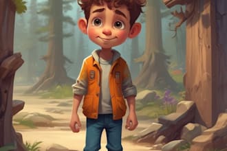 create cartoon graphic design