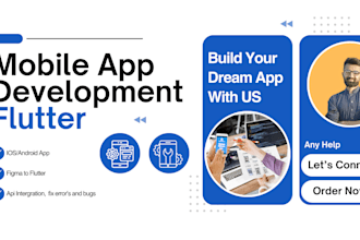do mobile app design, android, ios app development, flutter mobile app developer