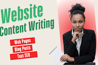 write seo optimized website content, content writing, article blog post writing