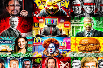design an eye catchy documentary thumbnail in just 1 day