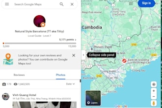 review and promote your business on google maps