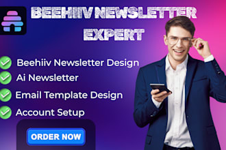 beehiiv newsletter beehive landing page ai newsletter, email template design