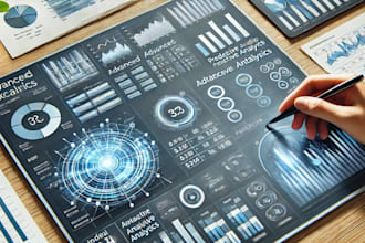 do expert excel data analysis and visualization using ai