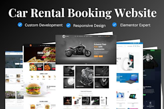 do car rental, dealership, car repair automotive websites with booking features