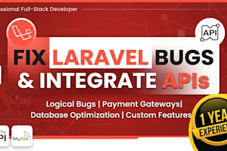 integrate restful apis or fix PHP laravel issues