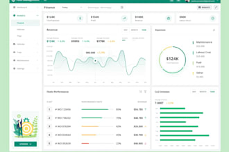 develop fleet management app, logistic app, truck tracking, vehicle logging app