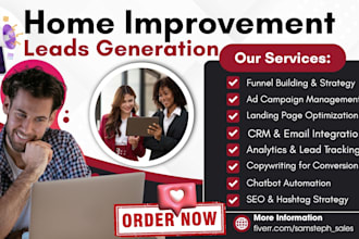generate exclusive home improvement leads, contractor leads, and roofing leads