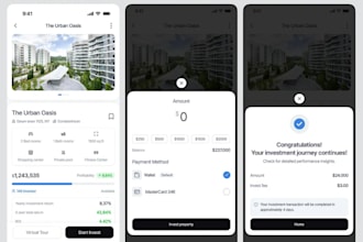 do real estate app, travel tour, ticket booking, online agriculture app, ar app