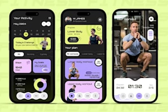 build ai healthcare app, fitness, wellness app, gym, personal training website