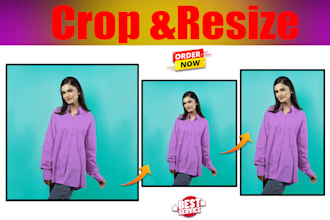 resize and crop image, resize 50 images quickly delivery