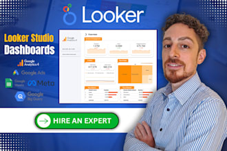 build interactive looker studio dashboard for data analysis
