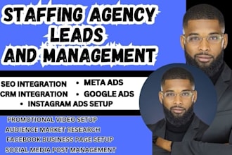 staffing agency leads staffing agency facebook ads google ads video ads