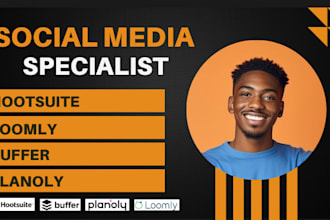 schedule post on social media via buffer hootsuite loomly later planoly tailwind