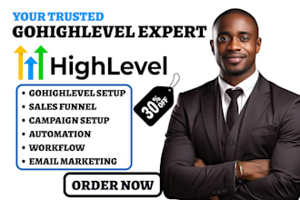 setup your gohighlevel email marketing go high level automations workflow ghl