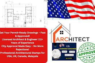 draw review stamp 2d floor plan mep house plan architectural stamp city permit