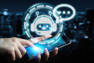 build facebook messenger chatbot, marketplace bot, twitter x bot, manychat