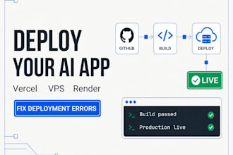 fix deployment errors and deploy vibe coded apps to vercel or vps