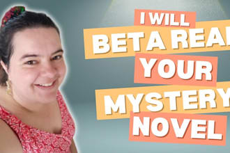 beta read your true crime or cozy mystery novel